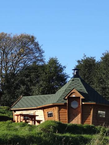 Glamping lodge