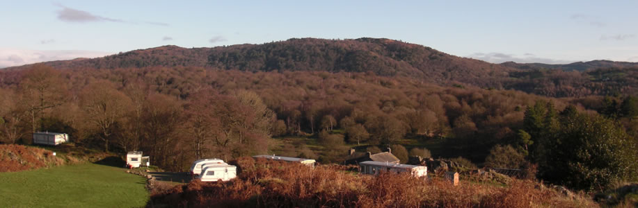 Black Beck Farm over looked by Yewbarrow